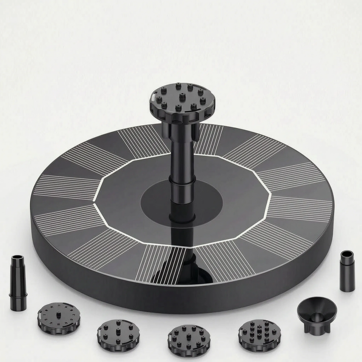 Floating Water Fountain for Ponds and Bird Baths – Solar Powered