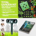 Pet-Friendly Solar Ultrasonic Animal Repeller for Your Garden