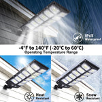 Hochleistungs-250W-LED-Solarstraßenlampe mit Bewegungsmelder