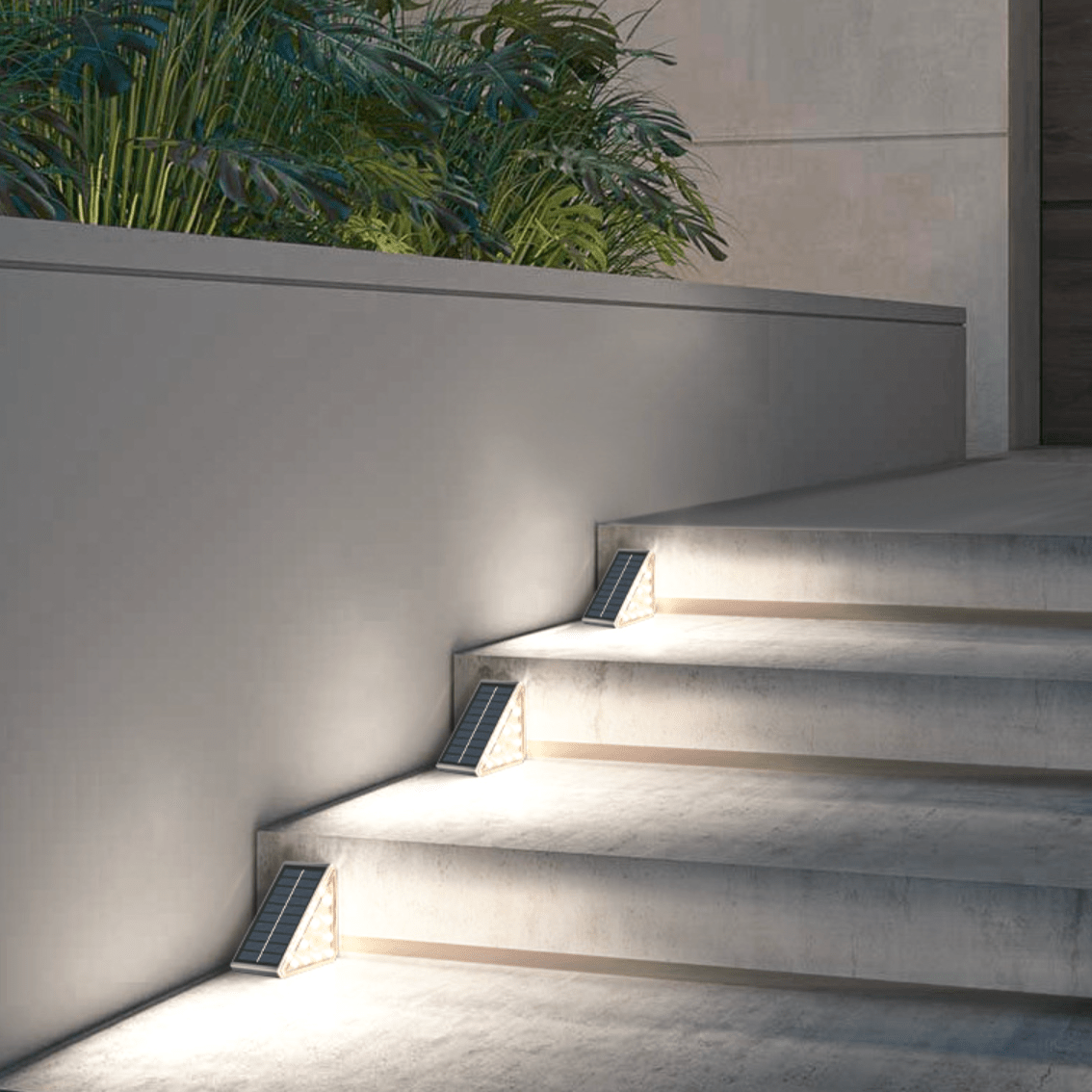Stylish LED Lighting for Outdoor Stairs