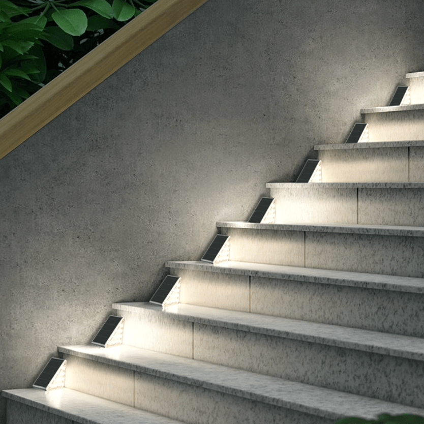 Stylish LED Lighting for Outdoor Stairs