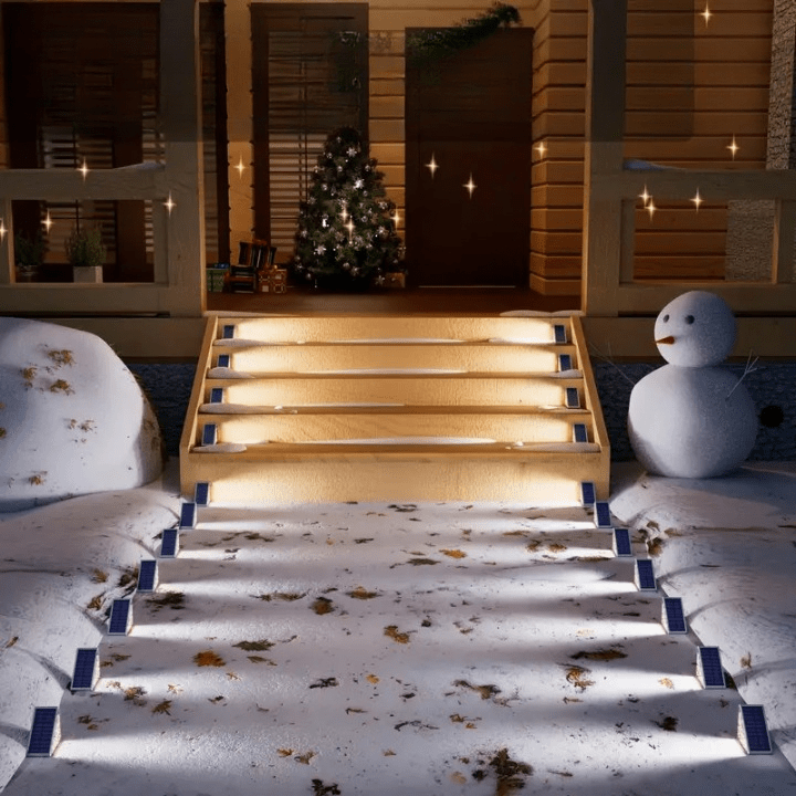 Stylish LED Lighting for Outdoor Stairs