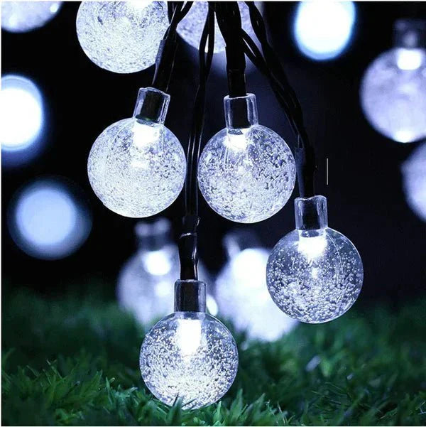 Solar LED String Lights - Weatherproof & Energy-Efficient for Your Garden