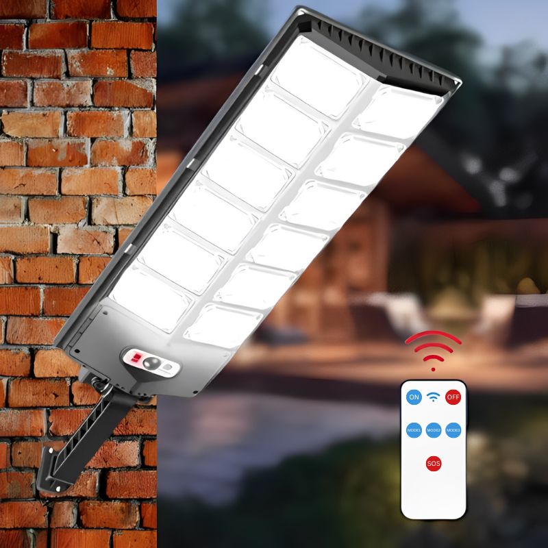 Hochleistungs-250W-LED-Solarstraßenlampe mit Bewegungsmelder