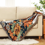 Flower Bouquet - Stylish Cotton Blanket for Every Home