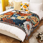 Flower Bouquet - Stylish Cotton Blanket for Every Home
