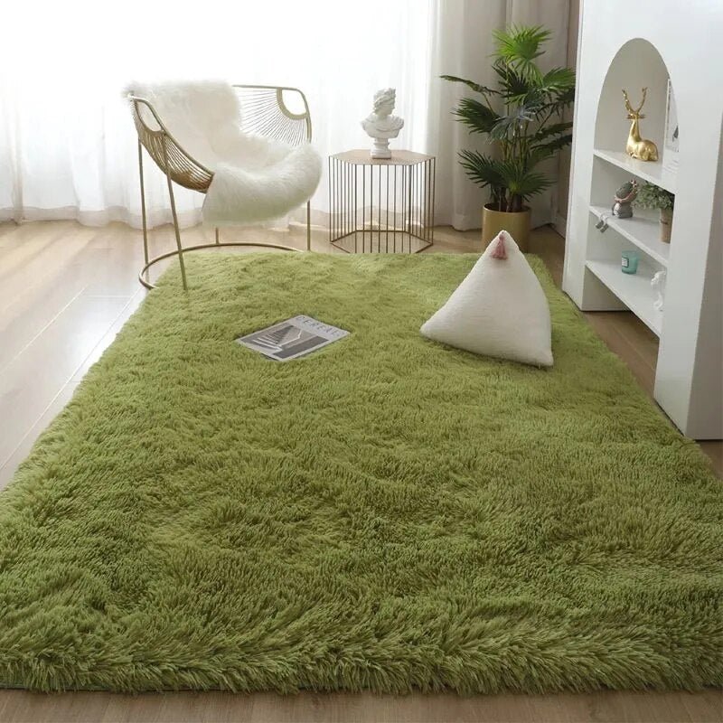 Weicher Hochflor-Teppich – 5 Farben, 8 Größen, Rutschfeste Unterlage