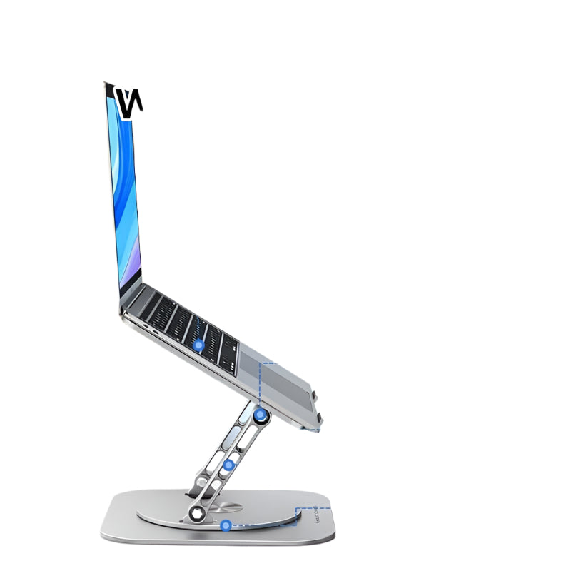 FlexiStand | 360° Adjustable Laptop and Tablet Stand – Ergonomic & Stylish