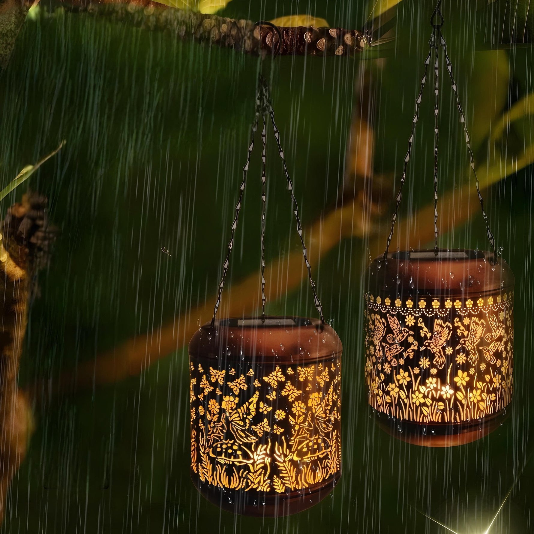 Stylish Solar Garden Light with IP65 Protection for All Weather Conditions