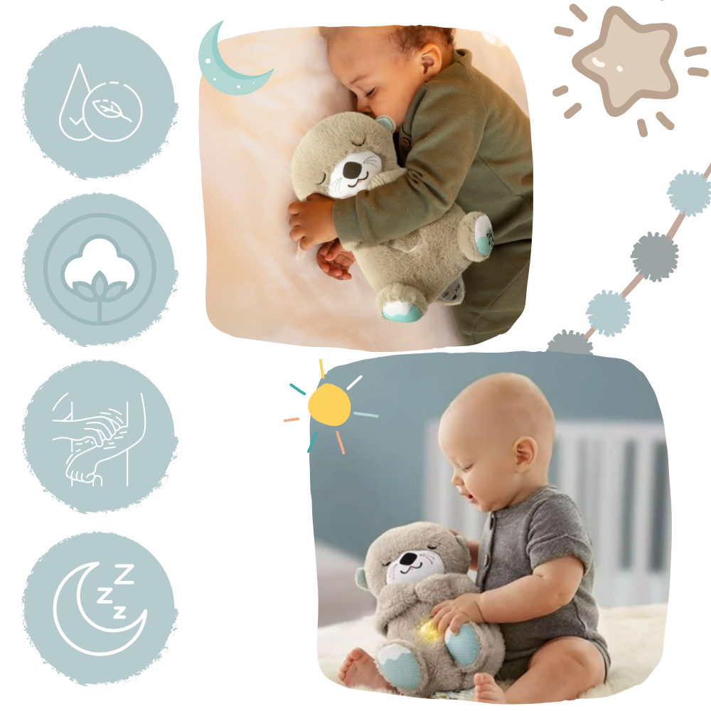 Soothing Plush Otter Toy for Better Sleep