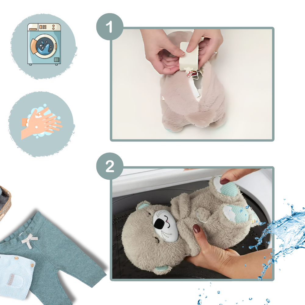 Soothing Plush Otter Toy for Better Sleep