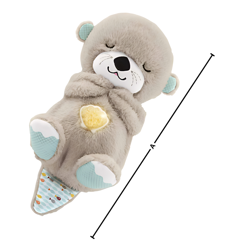 Soothing Plush Otter Toy for Better Sleep