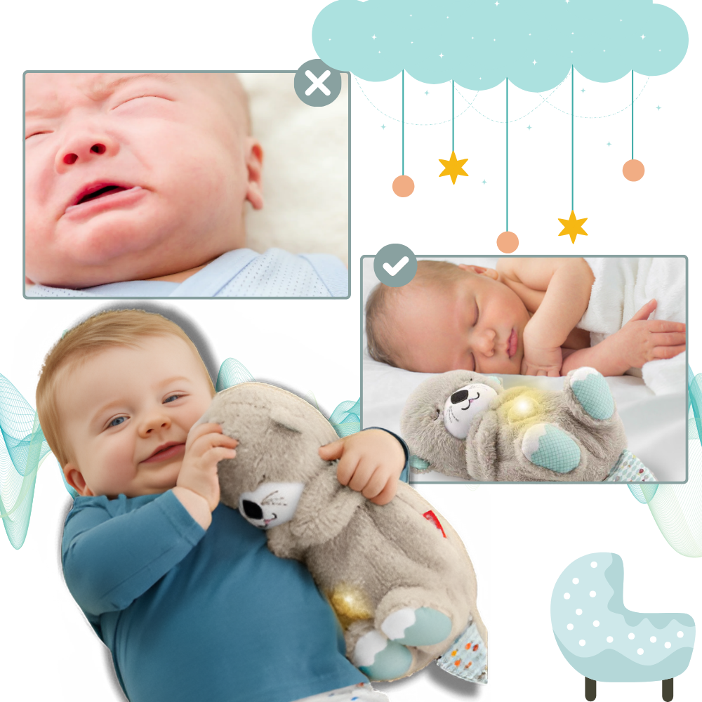 Soothing Plush Otter Toy for Better Sleep