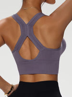 Bequemer Sport-BH mit Reißverschluss für Frauen | Push Up