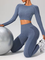 FlexFit Damen Sport Leggings und Top – Stylisch und Bequem