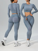 FlexFit Damen Sport Leggings und Top – Stylisch und Bequem