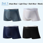 4er Set Herren Boxershorts aus ultraleichtem, atmungsaktivem Material