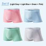 4er Set Herren Boxershorts aus ultraleichtem, atmungsaktivem Material
