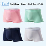 4er Set Herren Boxershorts aus ultraleichtem, atmungsaktivem Material