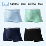 4er Set Herren Boxershorts aus ultraleichtem, atmungsaktivem Material