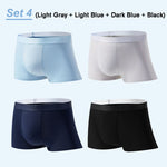 4er Set Herren Boxershorts aus ultraleichtem, atmungsaktivem Material
