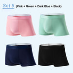 4er Set Herren Boxershorts aus ultraleichtem, atmungsaktivem Material