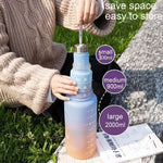 Multifunktionale Inspirations-Wasserflasche