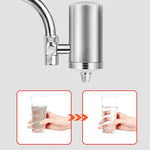 Elegant Stainless Steel Water Filter – Effortless and Stylish