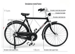 Miniatur-Modellfahrrad zum Selberbauen