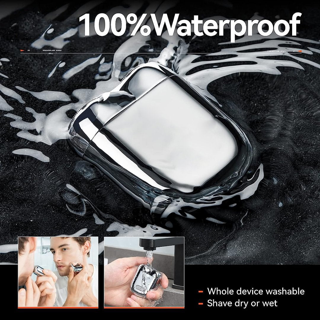 UltraFlex Portable Electric Shaver | USB Charger, Waterproof, Ideal for Travel