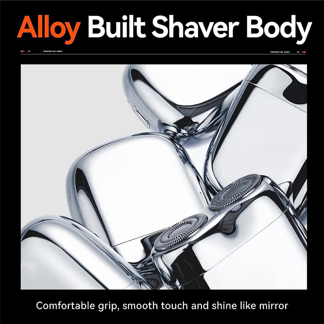UltraFlex Portable Electric Shaver | USB Charger, Waterproof, Ideal for Travel