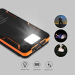 Hochleistungs-Solar Powerbank mit 25000mAh – Schnelles Laden für Unterwegs