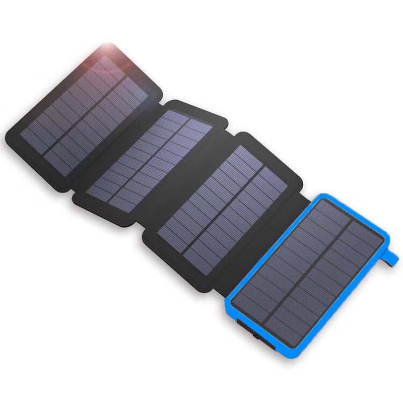 Hochleistungs-Solar Powerbank mit 25000mAh – Schnelles Laden für Unterwegs