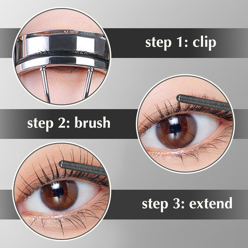 LuxeLash | 3D Locken-Mascara – Wischfest & Langanhaltend
