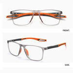 LumiGear | Sportbrille für Herren mit ultraleichten Gläsern gegen Blaulicht und Alterssichtigkeit