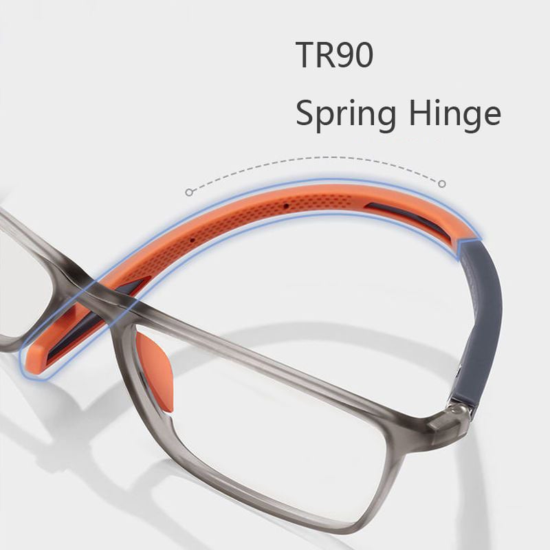 LumiGear | Sportbrille für Herren mit ultraleichten Gläsern gegen Blaulicht und Alterssichtigkeit