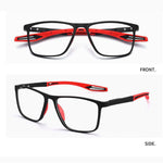 LumiGear | Sportbrille für Herren mit ultraleichten Gläsern gegen Blaulicht und Alterssichtigkeit
