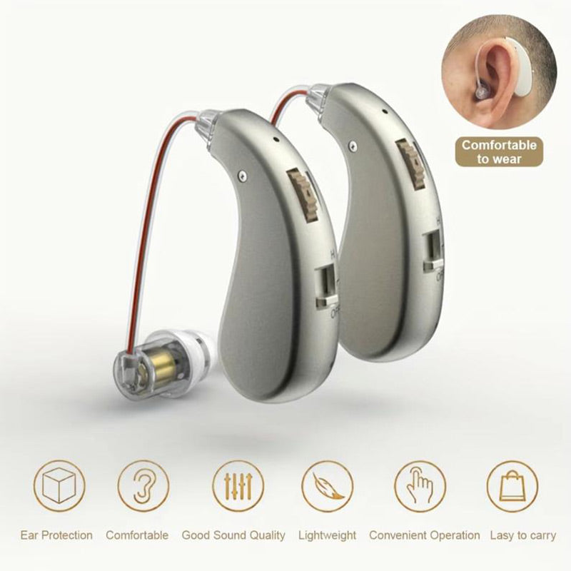 SmartSound | Wiederaufladbare Bluetooth-Kopfhörer für Senioren