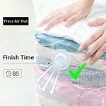 Space-saver - The self-compressing storage bag