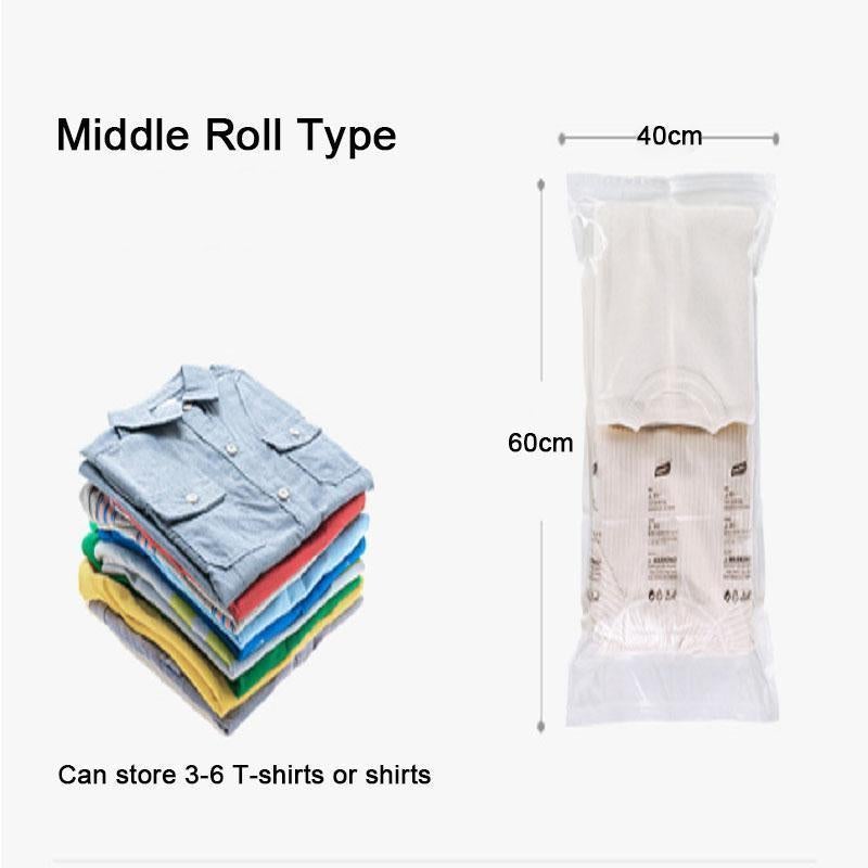 Space-saver - The self-compressing storage bag