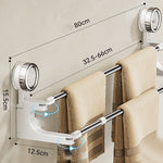 Elegant Suction Cup Towel Holder for Your Bathroom
