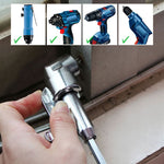 Swivelling 105° Attachment for Cordless Drills – Flexible Tool