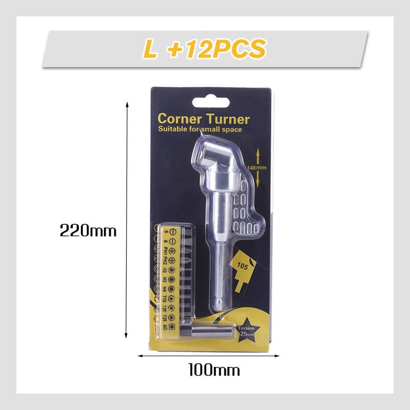 Swivelling 105° Attachment for Cordless Drills – Flexible Tool