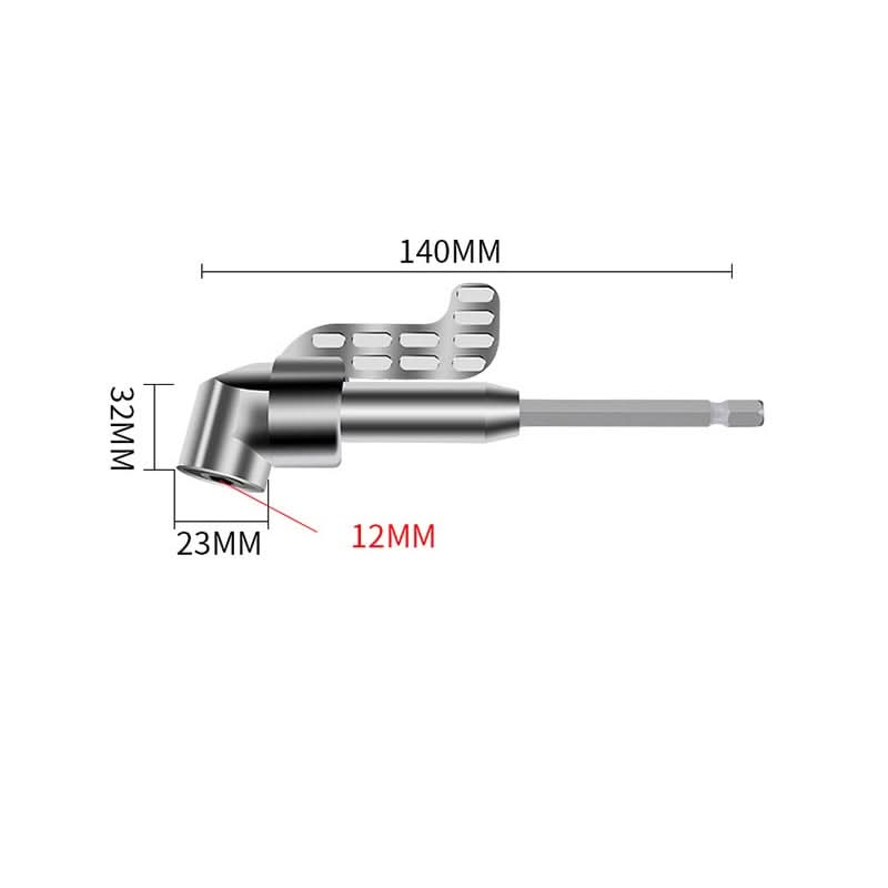 Swivelling 105° Attachment for Cordless Drills – Flexible Tool