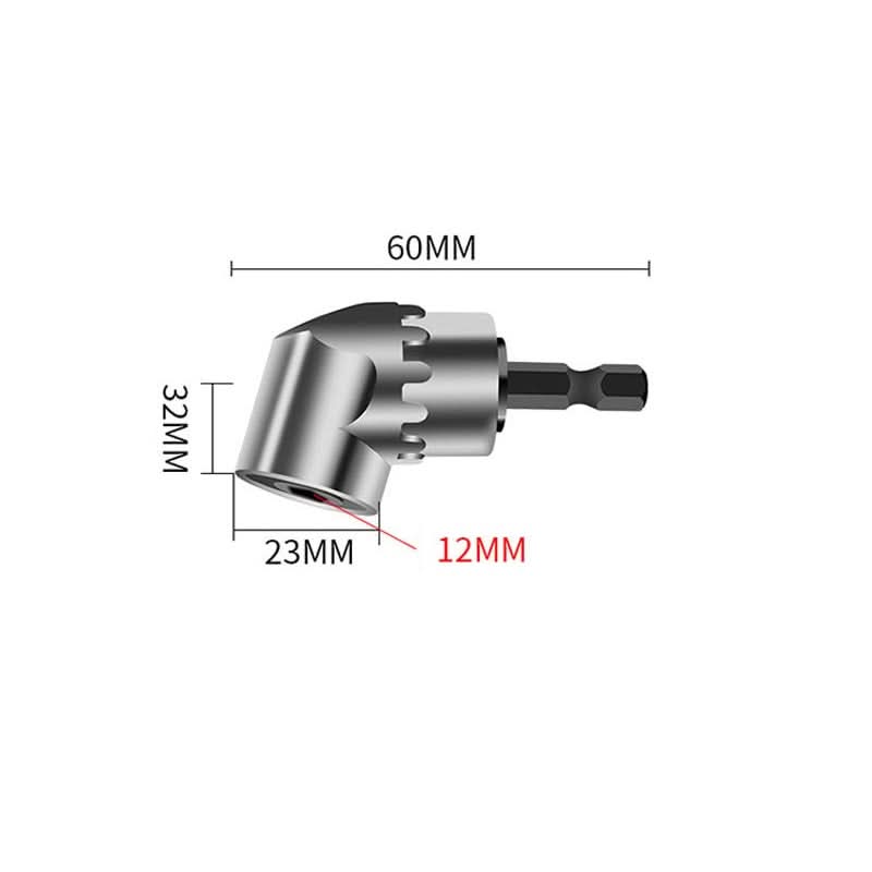 Swivelling 105° Attachment for Cordless Drills – Flexible Tool