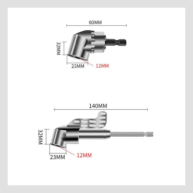 Swivelling 105° Attachment for Cordless Drills – Flexible Tool