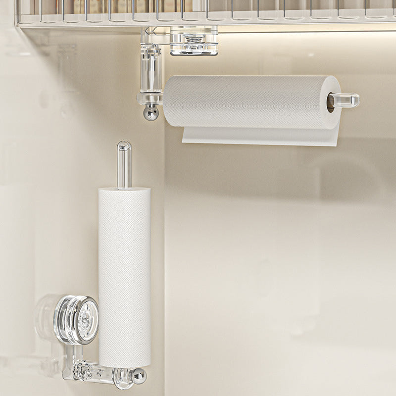 FlexiHold | Vielseitiger Halter für Toilettenpapier mit Saugnapf