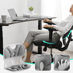 Luxury Viscoelastic Foam Lumbar Pillow – Ergonomic and Stylish