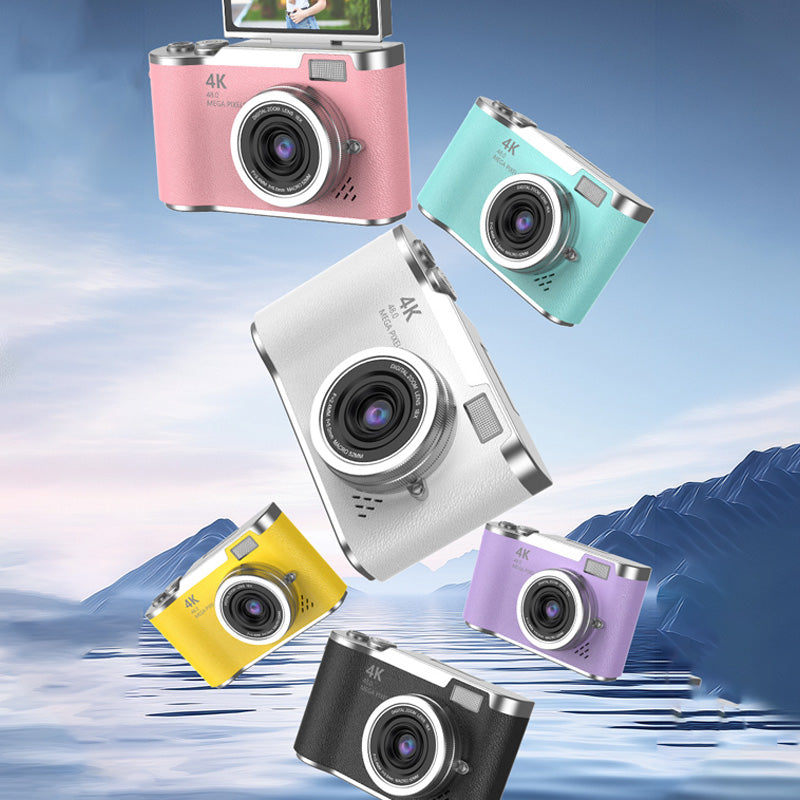 VividSnap | Digitale Kamera mit 4K HD Klappbildschirm