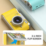 VividSnap | Digitale Kamera mit 4K HD Klappbildschirm